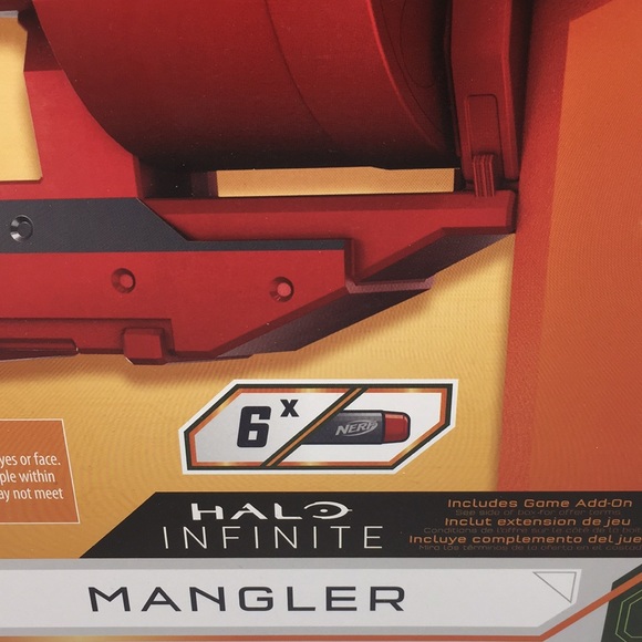 Nerf Halo Mangler Dart Blaster 6 Dart Drum - Picture 2 of 12